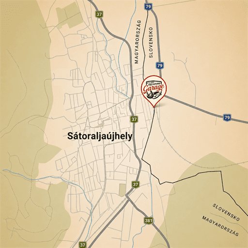 B. L. Detailing & Design helyszíne – Sátoraljaújhely